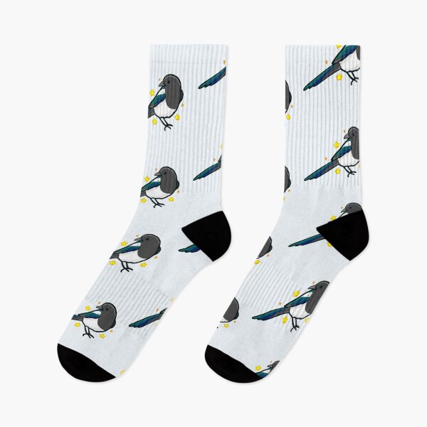 Item preview, Cute Black billed Magpie art designed and sold by Artofmayara.