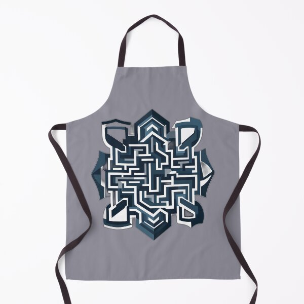 Item preview, Minimalist Abstract Geometric Maze designed and sold by Prachodayat Artworks.