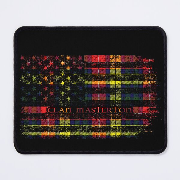 Item preview, Clan Masterton Scottish tartan US flag kilt Scotland designed and sold by Clan1093.