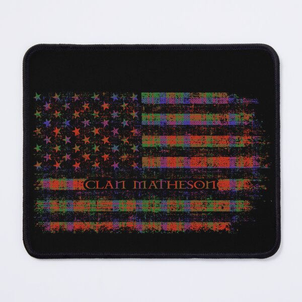 Item preview, Clan Matheson Scottish tartan US flag kilt Scotland designed and sold by Clan1093.