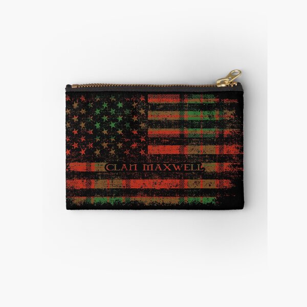 Artikelvorschau, Clan Maxwell Schottischer Tartan US-Flagge Kilt Schottland entworfen und verkauft von Clan1093.