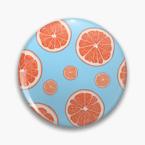 Item preview, Grapefruit pattern  designed and sold by Purple Fabric.