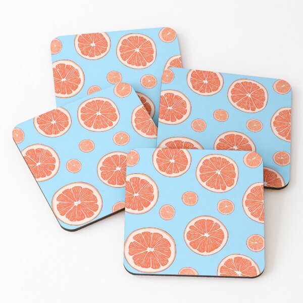 Item preview, Grapefruit pattern  designed and sold by Purple Fabric.