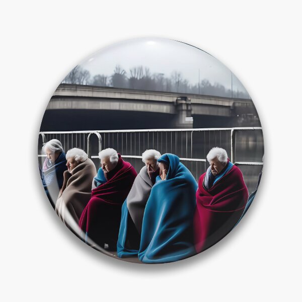 Item preview, Cold Pensioners under a bridge designed and sold by Colin Bentham.