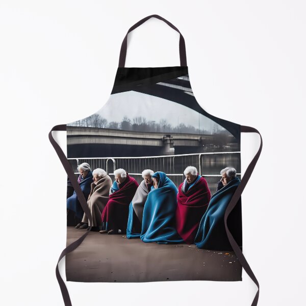 Item preview, Cold Pensioners under a bridge designed and sold by Colin Bentham.