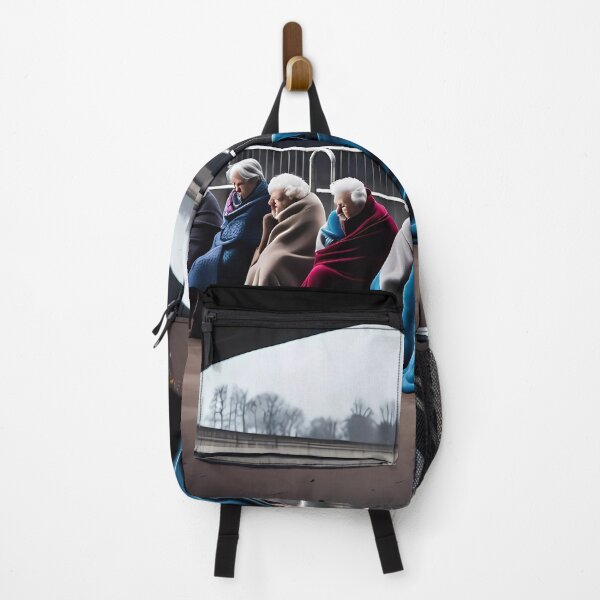 Item preview, Cold Pensioners under a bridge designed and sold by Colin Bentham.