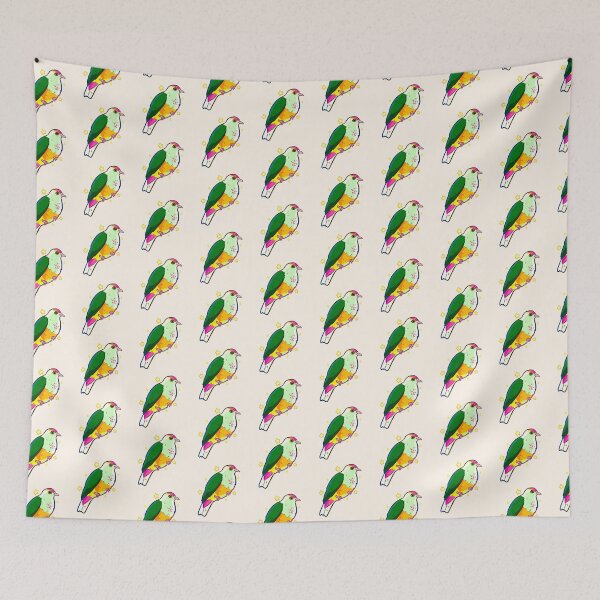 Item preview, Cute Palau Fruit Dove art  designed and sold by Artofmayara.