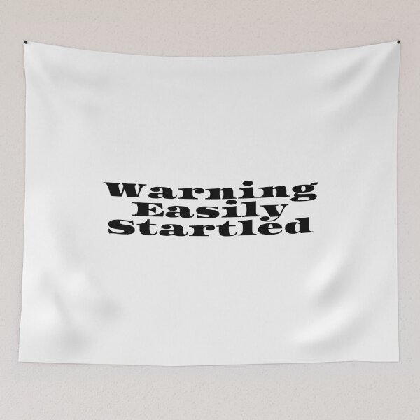 Item preview, Easily Startled designed and sold by Fateh-Kro ⭐⭐⭐⭐⭐.