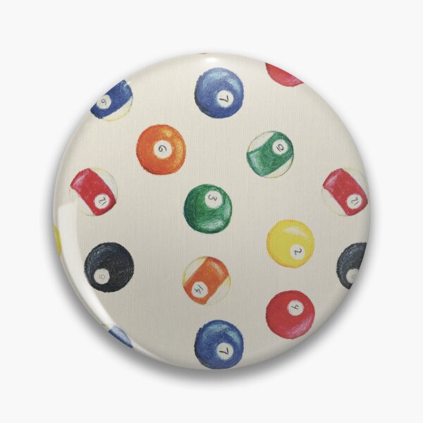 Item preview, Oil Pastel Vintage Billiards Print designed and sold by Alexandra Jones.