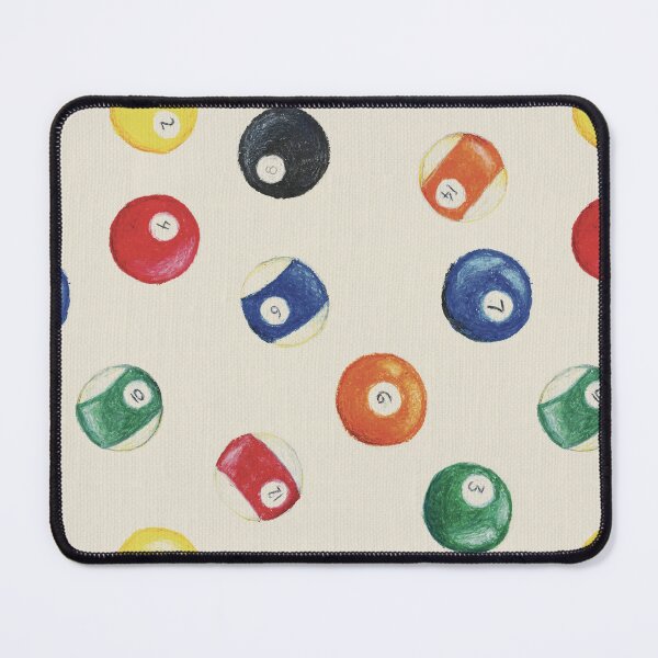 Item preview, Oil Pastel Vintage Billiards Print designed and sold by Alexandra Jones.