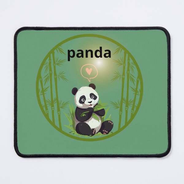 Item preview, panda designed and sold by Mona Ragab.