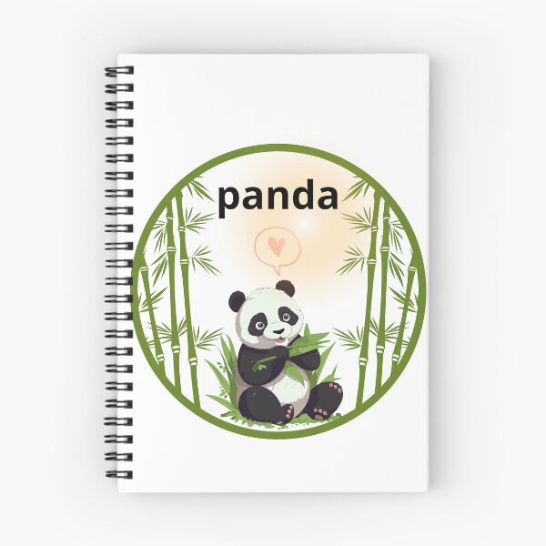Item preview, panda designed and sold by Mona Ragab.