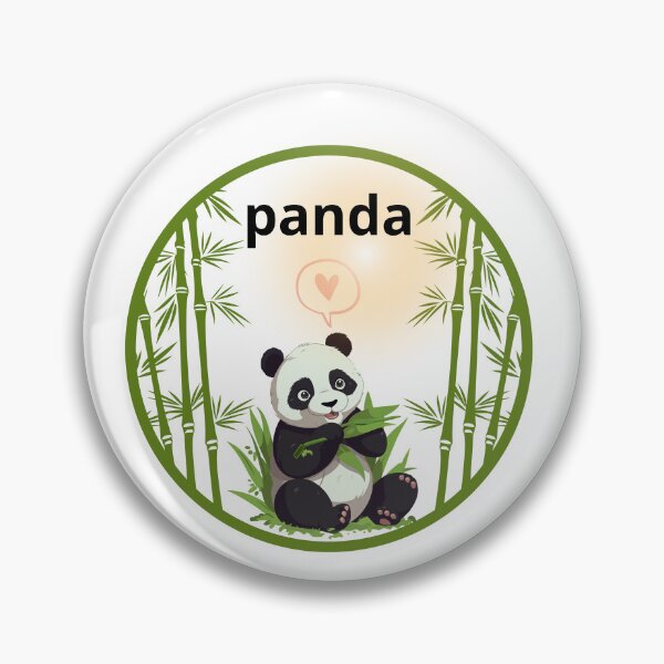 Item preview, panda designed and sold by Mona Ragab.