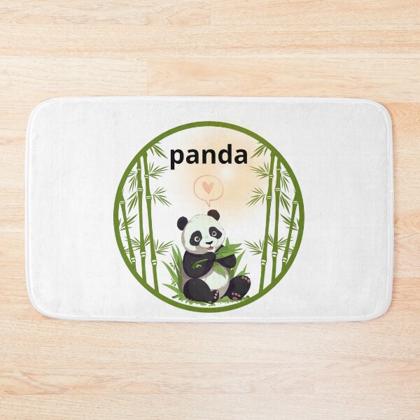 Item preview, panda designed and sold by Mona Ragab.