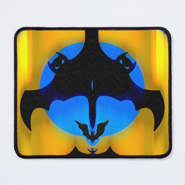 Item preview, ABSTRACT TRIBAL GEOMETRIC FUNNY BAT HALLOWEEN PAINTING designed and sold by Ralek.