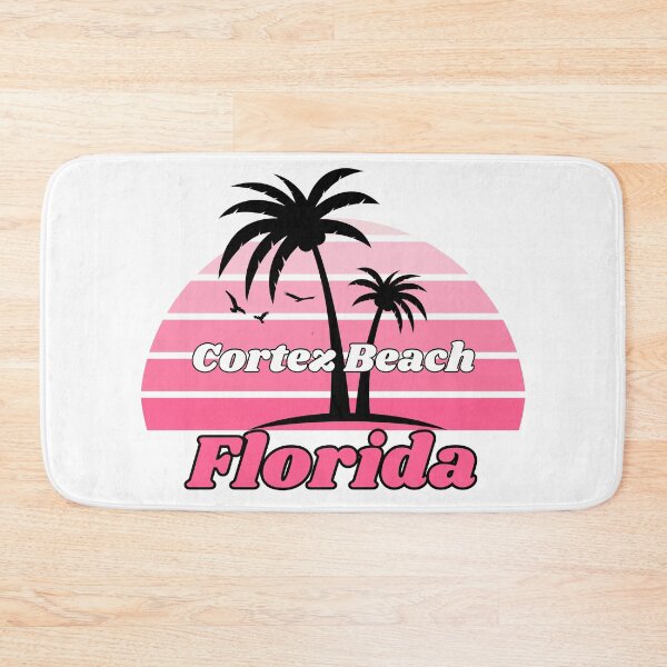 Item preview, Retro Cool Cortez Beach Florida Palm Tree at Sunset Souvenirs designed and sold by karmdaf.