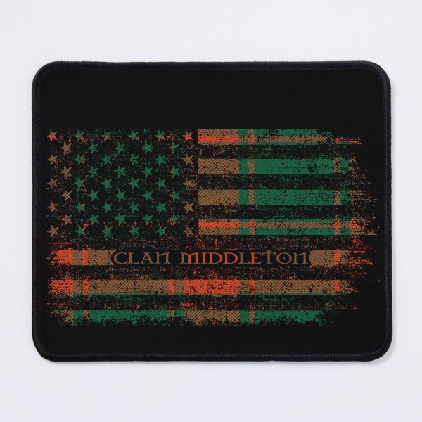 Item preview, Clan Middleton Scottish tartan US flag kilt Scotland designed and sold by Clan1093.