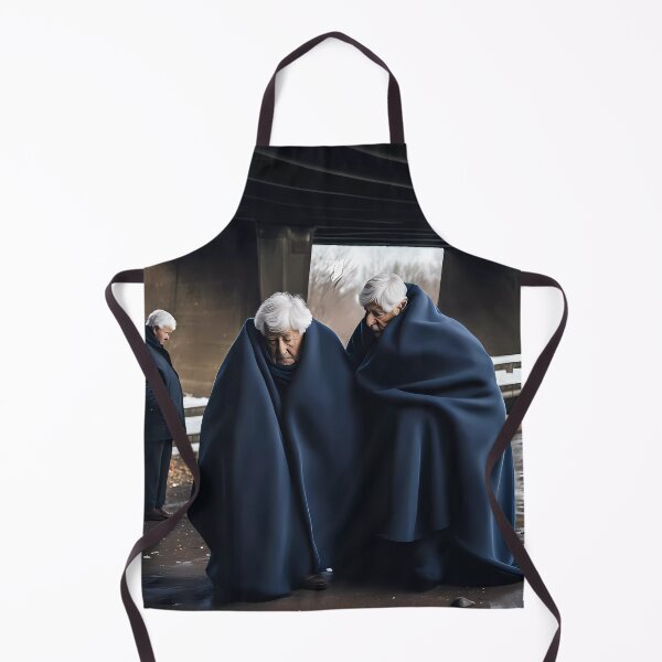 Item preview, Cold Pensioners under a bridge designed and sold by Colin Bentham.