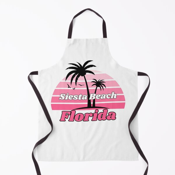 Item preview, Retro Cool Siesta Beach Florida Palm Tree at Sunset Souvenirs designed and sold by karmdaf.