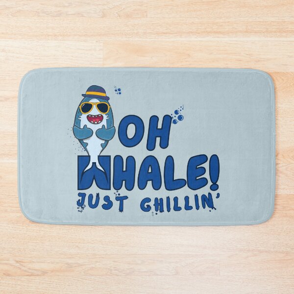Item preview, Oh Whale Just Chilling designed and sold by 5Petals.