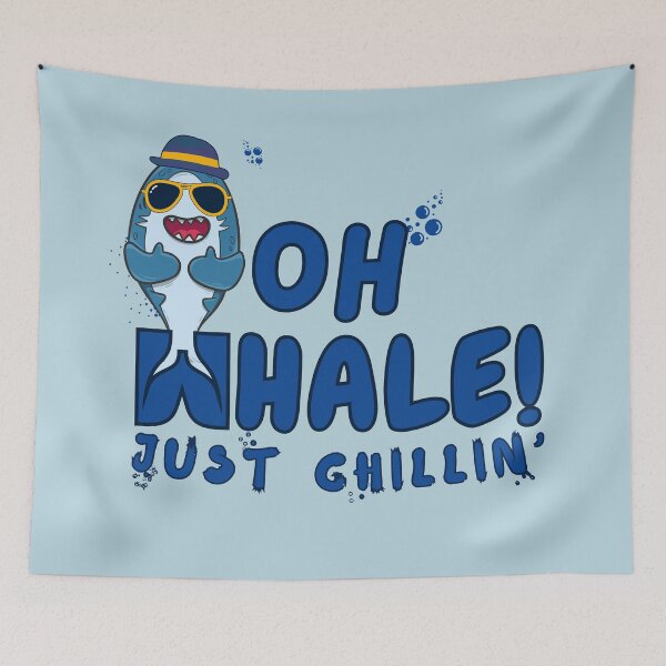 Item preview, Oh Whale Just Chilling designed and sold by 5Petals.
