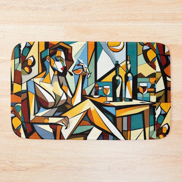 Item preview, Wine And Women Collection Cubism Art No:9 designed and sold by SofyaliArt.