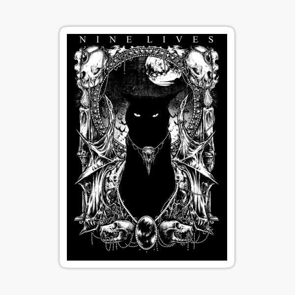 Item preview, Black Cat Chat Noir  designed and sold by ninelivesshop.