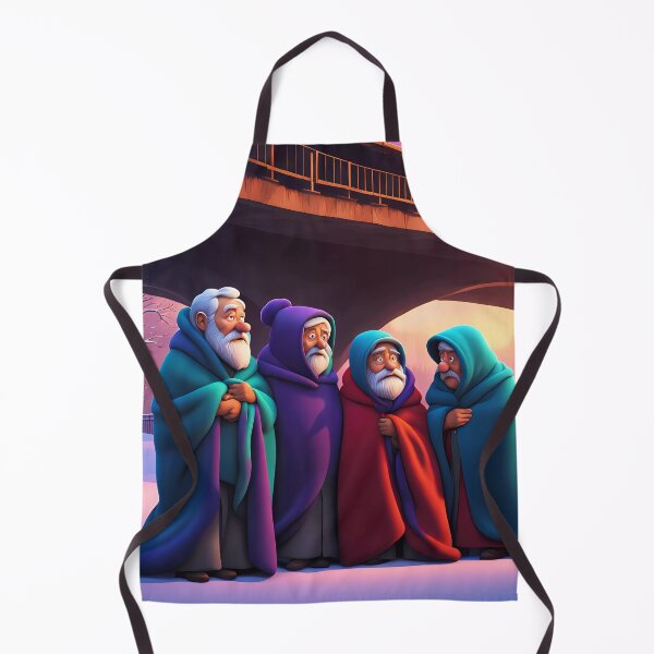 Item preview, Cold Pensioners under a bridge designed and sold by Colin Bentham.