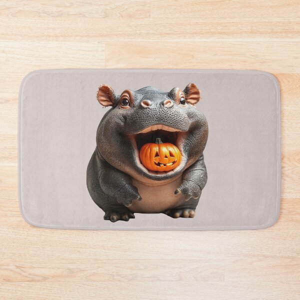 Item preview, Super cute Moo-deng for a super cool Halloween 11 designed and sold by Tem‑Tip of pen.