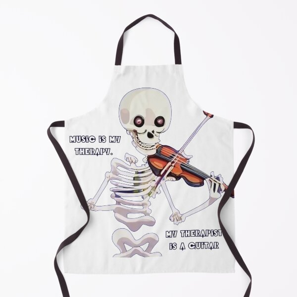 Item preview, Funny Skeleton Guitarist T-Shirt designed and sold by AlienTechs.