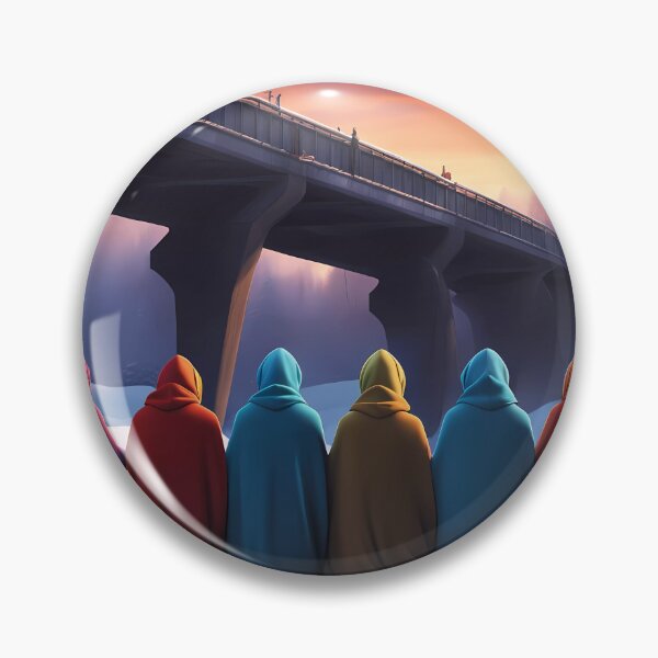Item preview, Cold Pensioners under a bridge designed and sold by Colin Bentham.