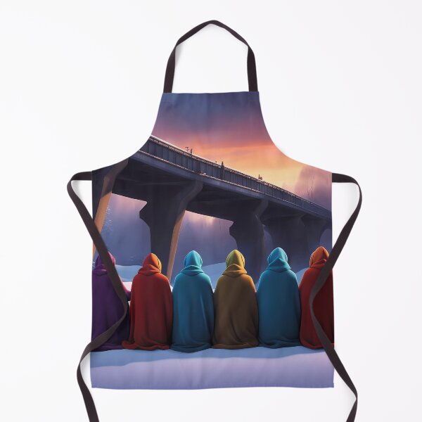 Item preview, Cold Pensioners under a bridge designed and sold by Colin Bentham.