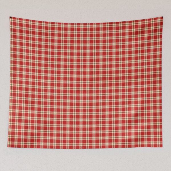 Item preview, Red checkered pattern designed and sold by Donkey's Salad.