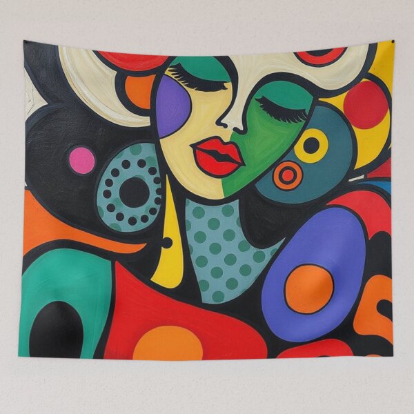 Item preview, Vibrant abstract designed and sold by GasconyPassion.