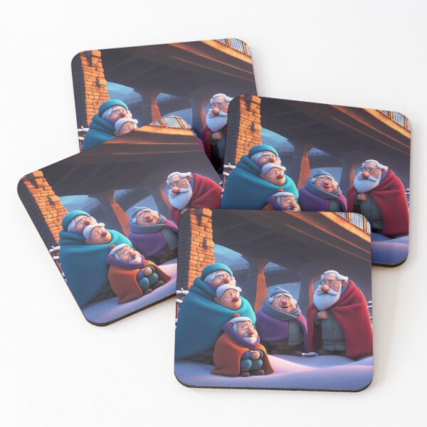 Item preview, Cold Pensioners under a bridge designed and sold by Colin Bentham.
