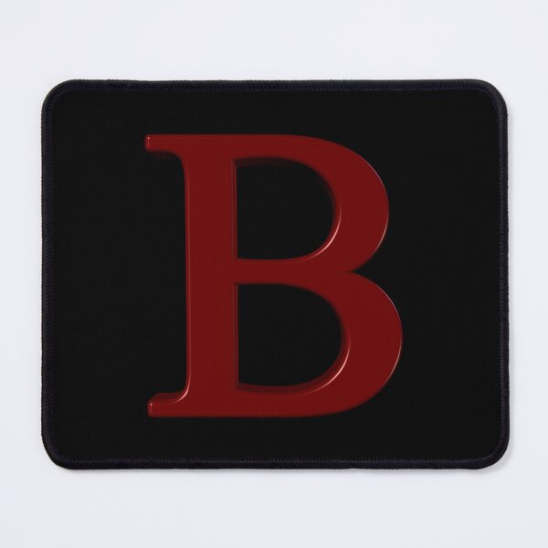 Item preview, The Letter B Dimensional Red designed and sold by Art in My Loft.