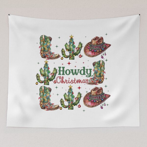 Item preview, Howdy Christmas Cowboy designed and sold by bumqiudci.