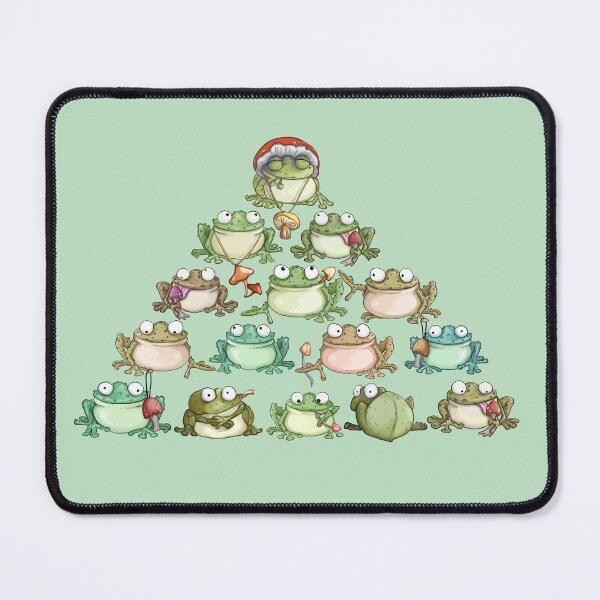 Item preview, Toadally awesome christmas designed and sold by Whimsy Pose Illustrations.