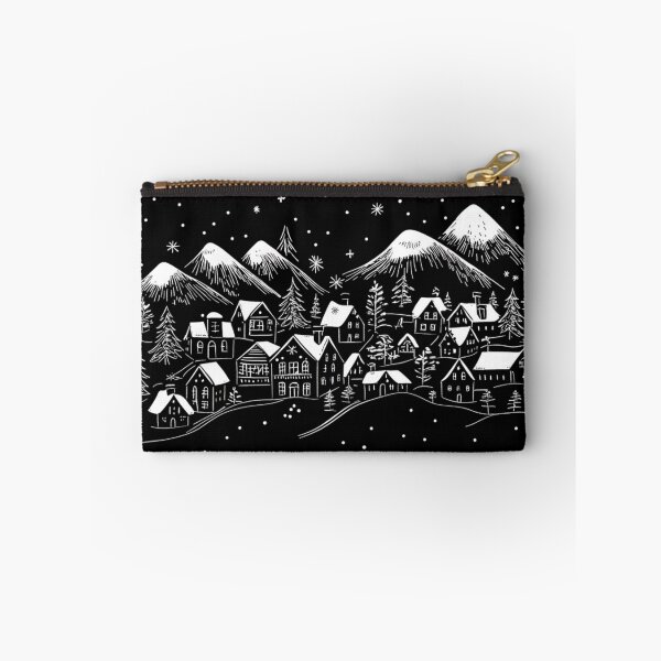 Item preview, Christmas Village Tree Santa Clause 2024 One Line Christmas Trend Dear Santa I Tried Mug designed and sold by The Art of Kkatarynka.