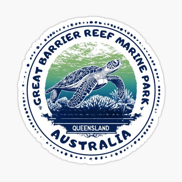 Artikel-Vorschau von Great Barrier Reef Marine Park – Australien, designt und verkauft von GoodOldVintage.