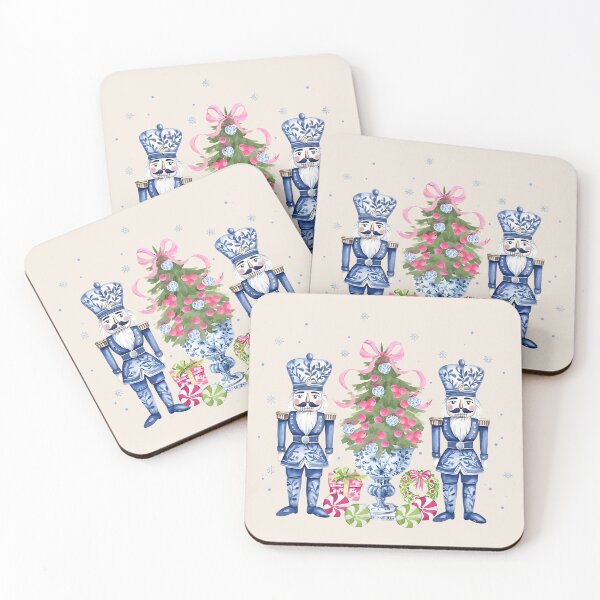 Item preview, Chinoiserie Nutcracker Christmas, Preppy Christmas, Holiday Vibes designed and sold by Jone Cham.