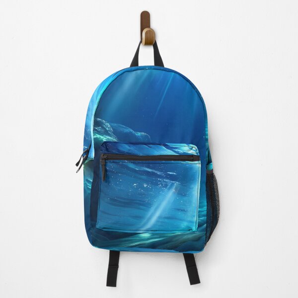 Item preview, Sunlight beams illuminating the tranquil underwater scene in a calm ocean designed and sold by aminz4.