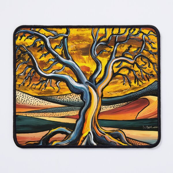 Item preview, Namibia Abstract Tree In The Desert Dunes designed and sold by Sizani.