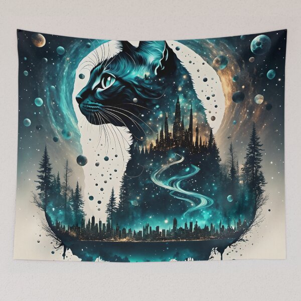 Item preview, Cosmic Kitty designed and sold by KirstenStar.