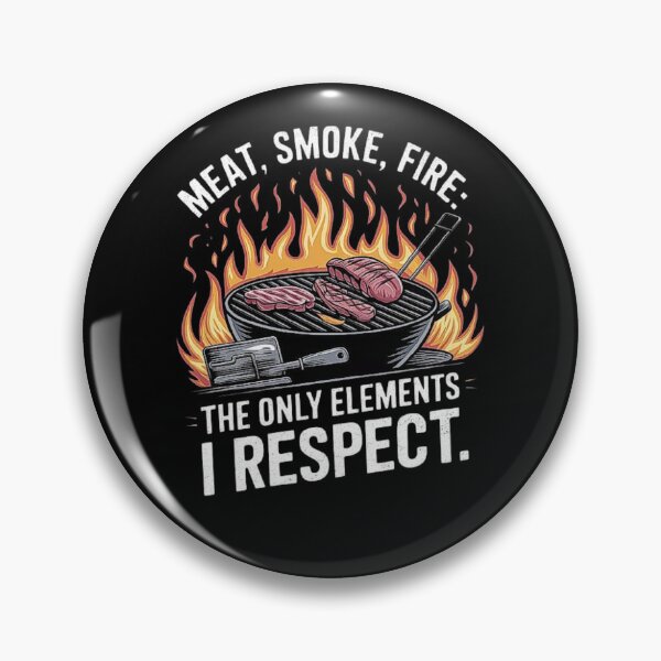 Item preview, Meat, Smoke, Fire: A Grillmaster’s Essential Elements designed and sold by love3617.