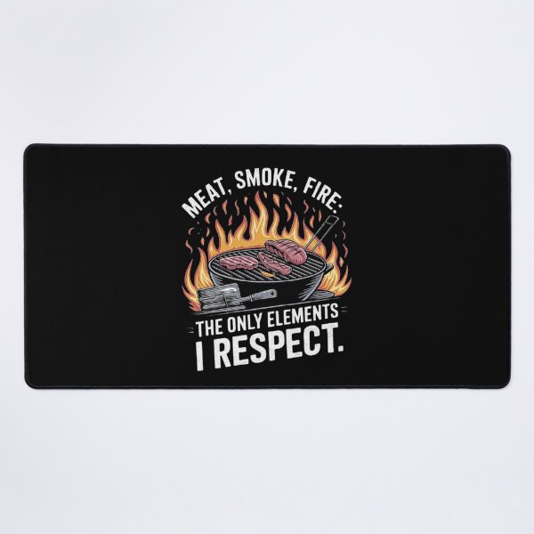 Item preview, Meat, Smoke, Fire: A Grillmaster’s Essential Elements designed and sold by love3617.