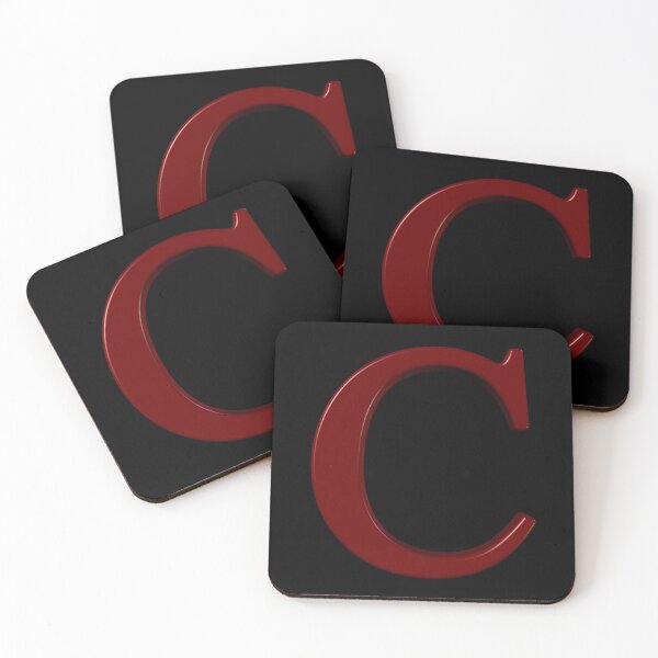 Item preview, The Letter C Dimensional Red designed and sold by Art in My Loft.