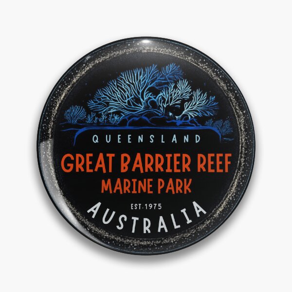 Item preview, Great Barrier Reef Marine Park - Australia designed and sold by GoodOldVintage.