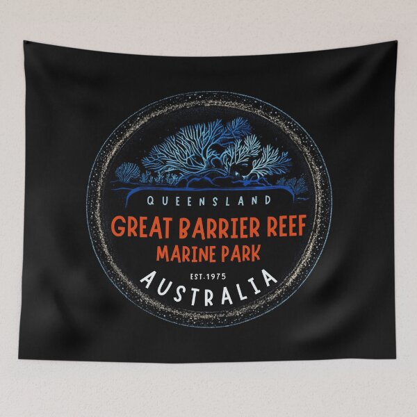 Item preview, Great Barrier Reef Marine Park - Australia designed and sold by GoodOldVintage.