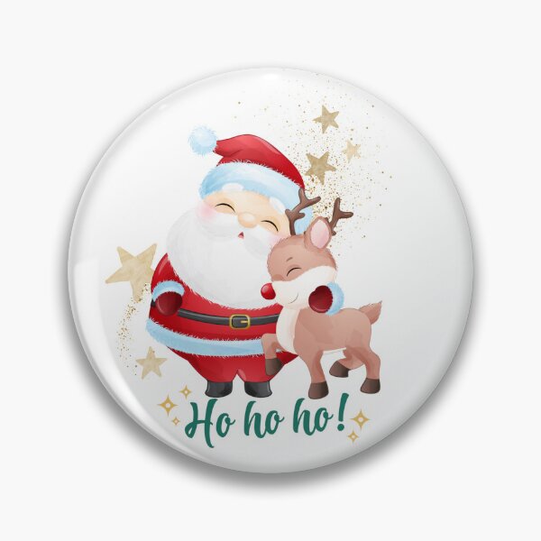 Artikelvorschau, Weihnachtsmann und Rentier entworfen und verkauft von calidouxandco.